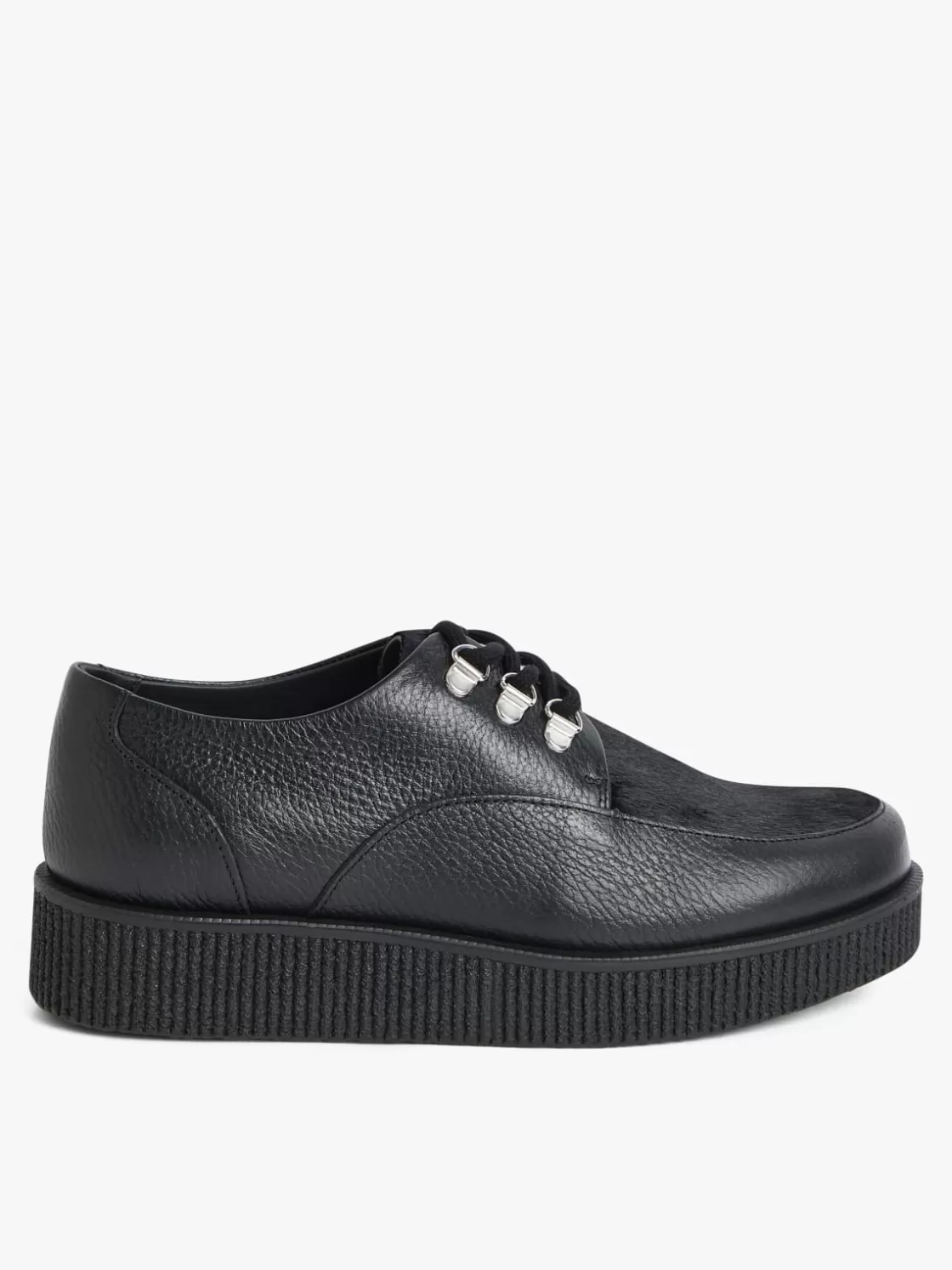 Women agnès b. Flats & Loafers<Amy Calfskin Leather Creepers