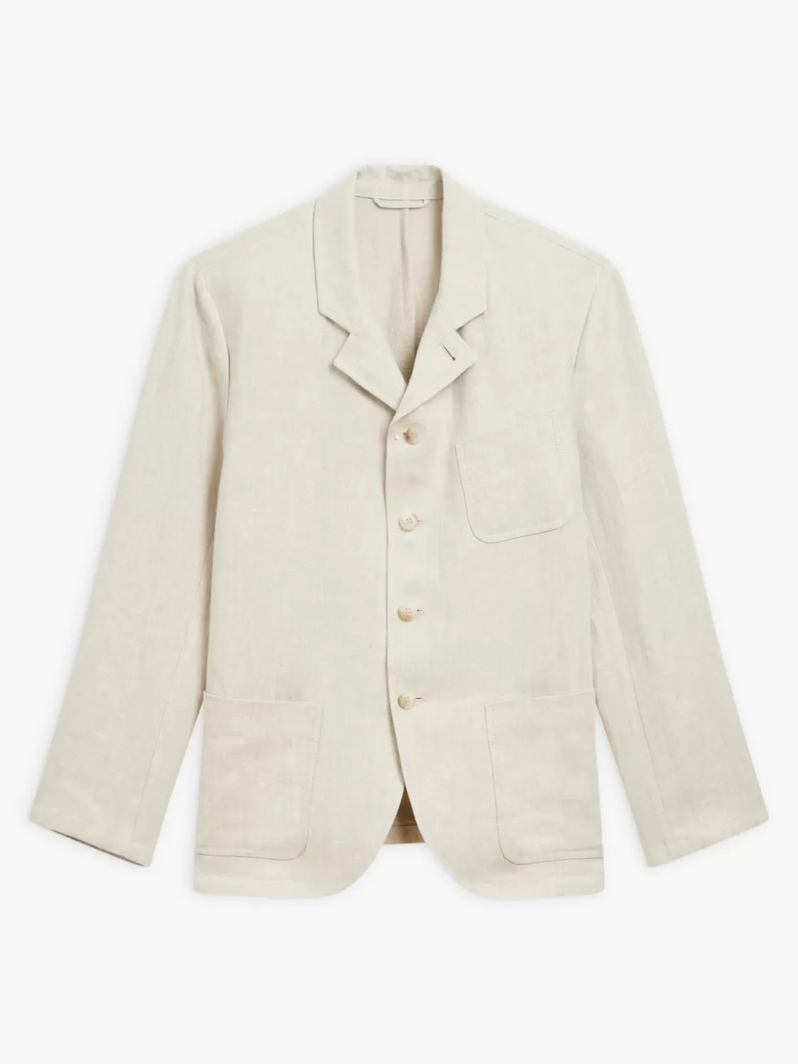 agnès b. Jackets & Coats | Suits<Beige Linen Albin Jacket