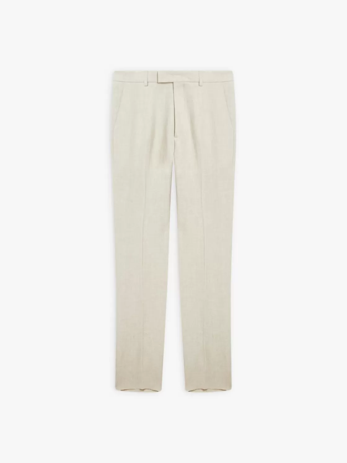 agnès b. Pants | Suits<Beige Perfect Pants In 100% Linen