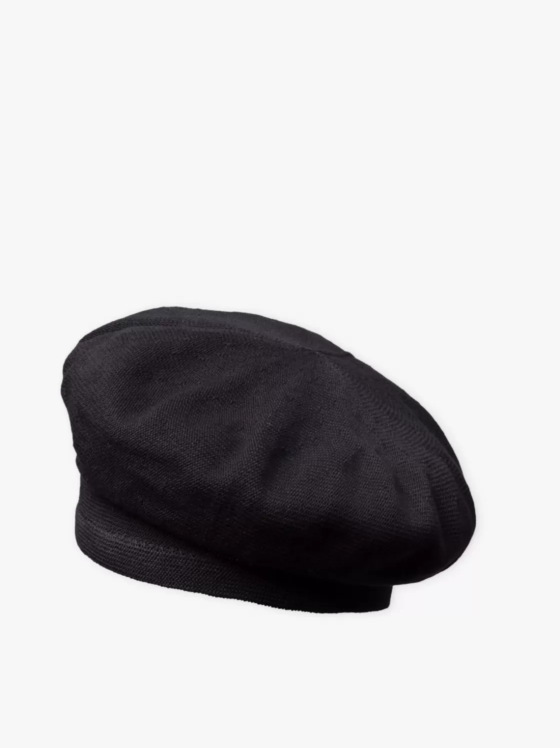 Women agnès b. Beanies & Gloves | Caps & Hats<Black Cotton Beret