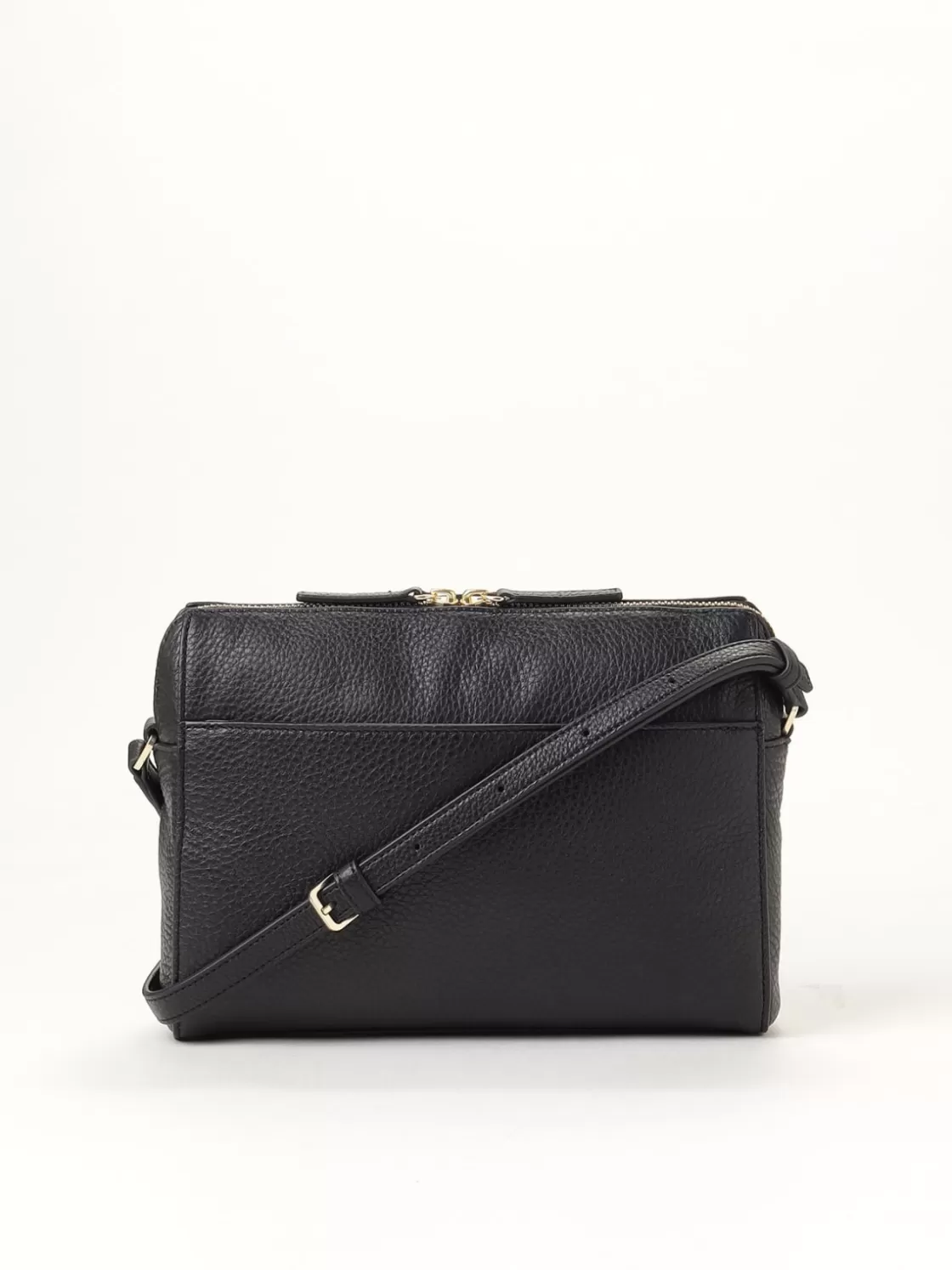 Women agnès b. Shoulder & Crossbody Bags<Black Iris Leather Handbag