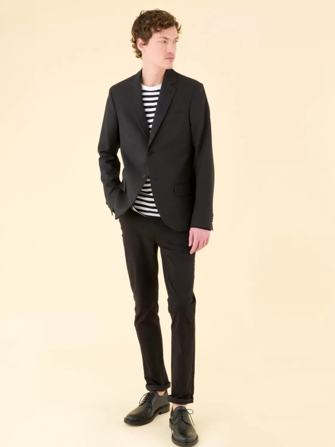 agnès b. Jackets & Coats | Suits<Black Jacket Domino