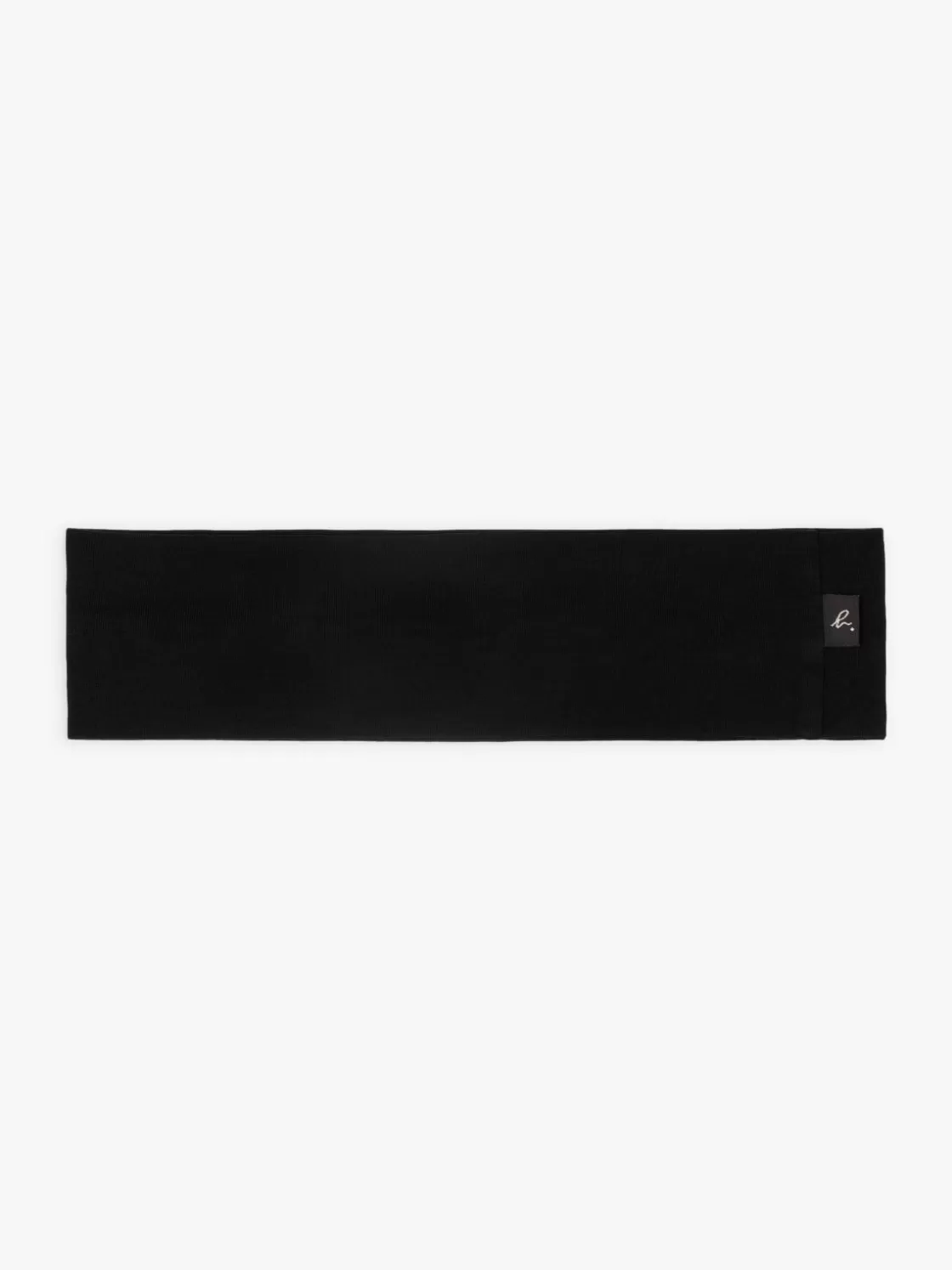 Women agnès b. Jewelry & Watches<Black Jersey Headband With "b." Logo