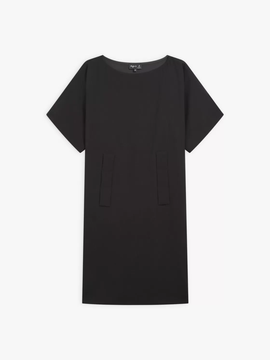 Women agnès b. Dresses<Black Kimono Dress