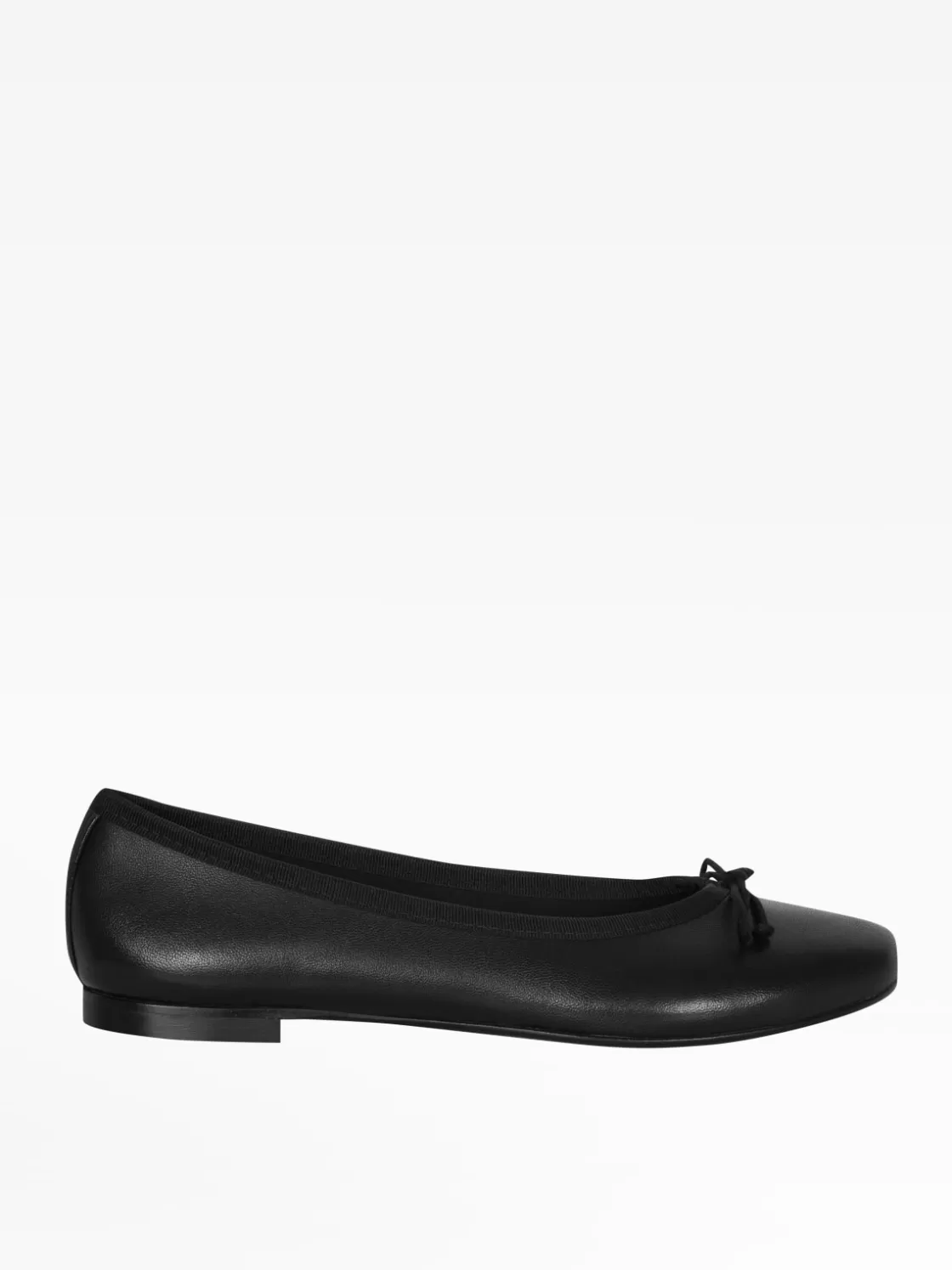 Women agnès b. Flats & Loafers | Heels & Sandals<Black Leather Alice Ballerinas