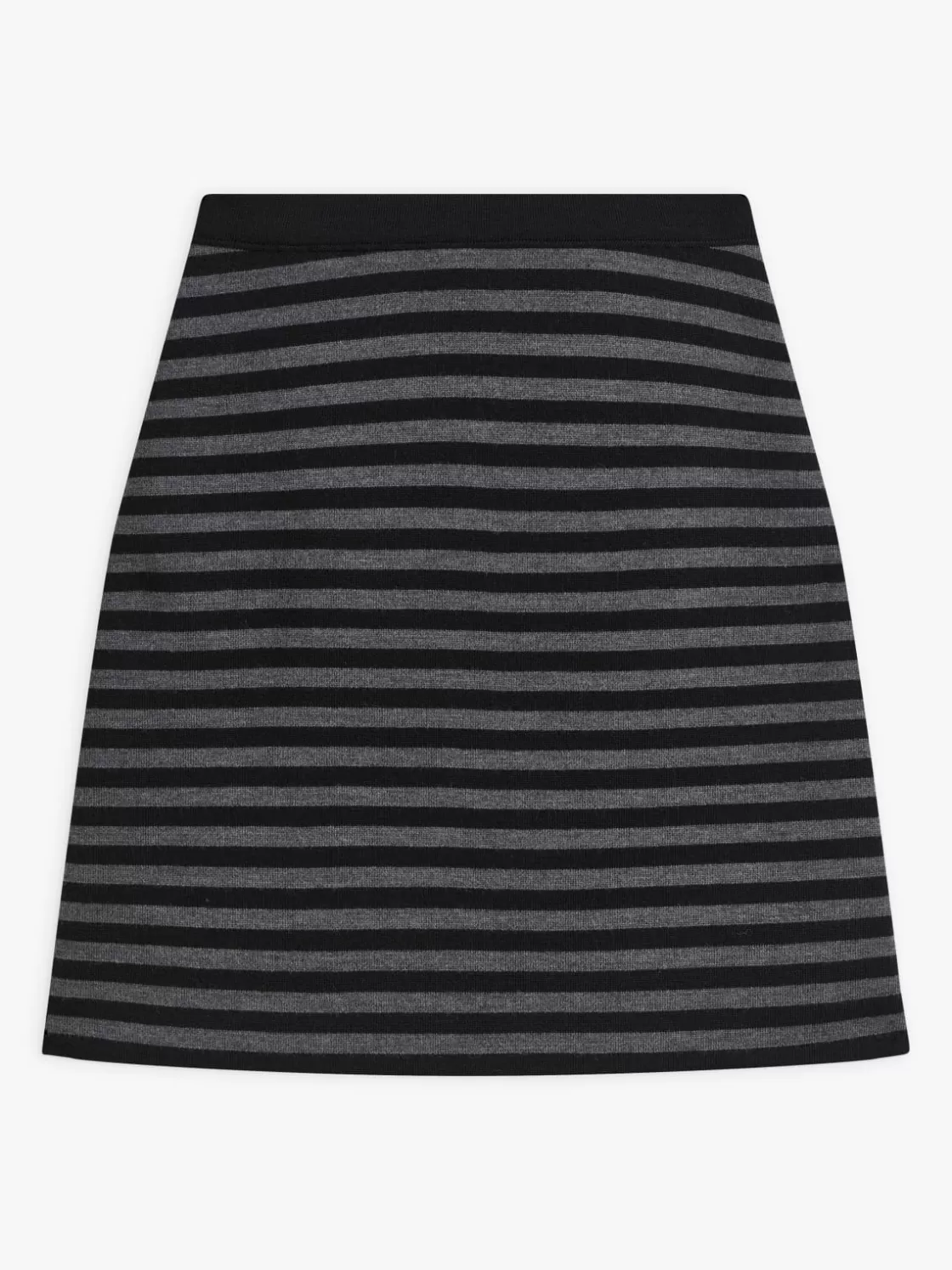 Women agnès b. Skirts & Shorts<Black Merino Wool Reversible Skirt