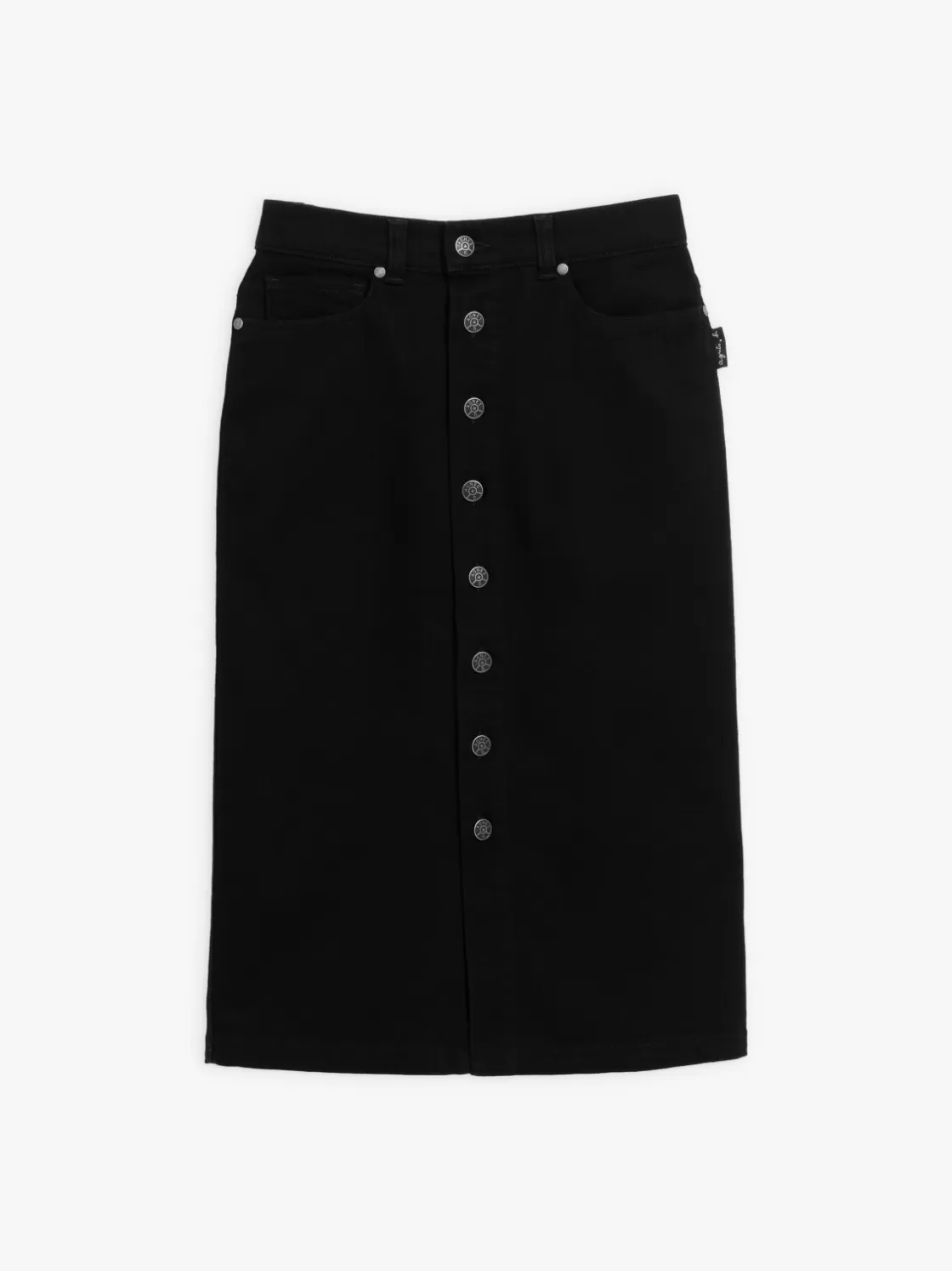 Women agnès b. Skirts & Shorts<Black Misfits Long Skirt