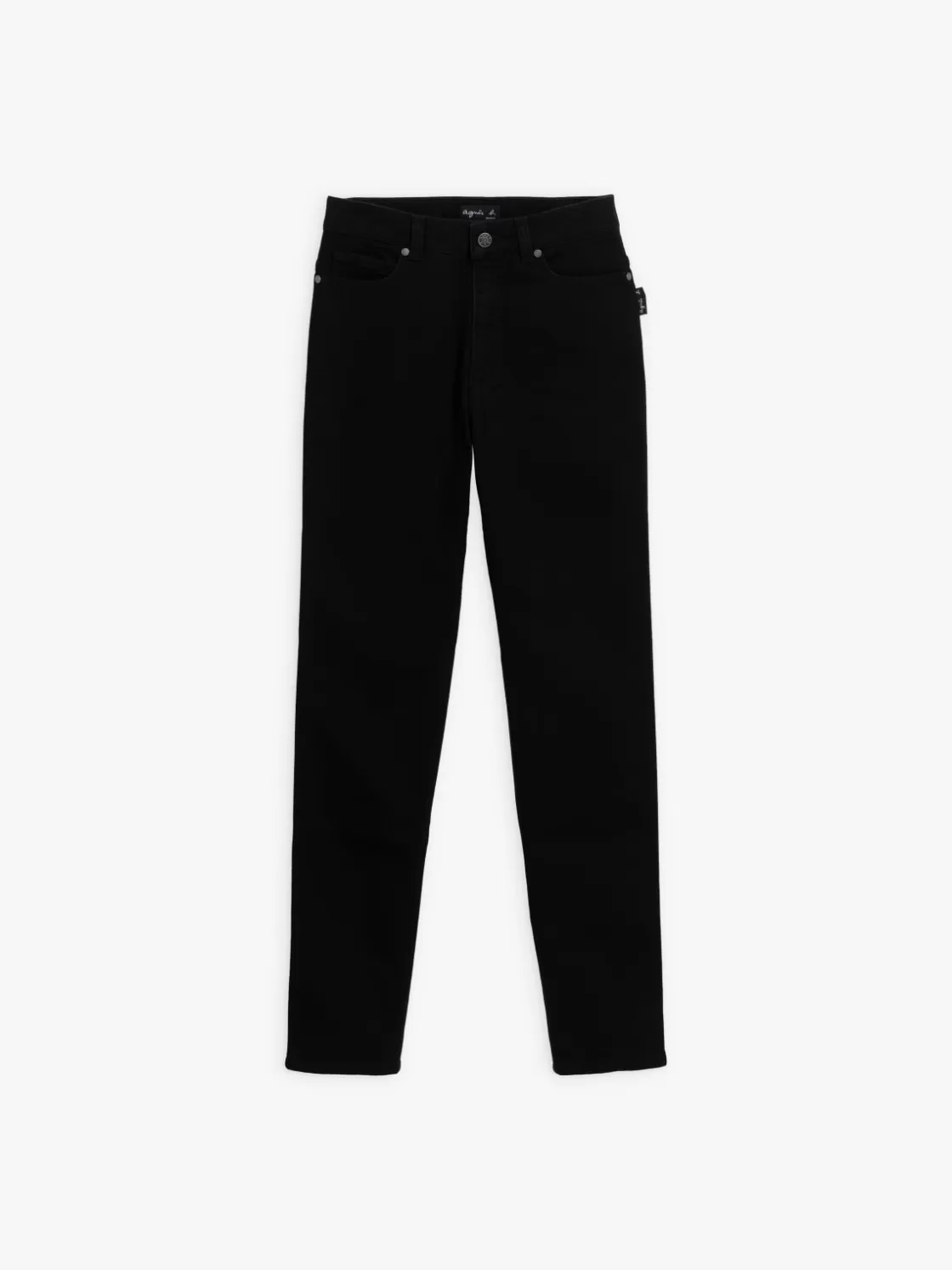 Women agnès b. Pants & Jeans<Black Misfits Slim Jeans