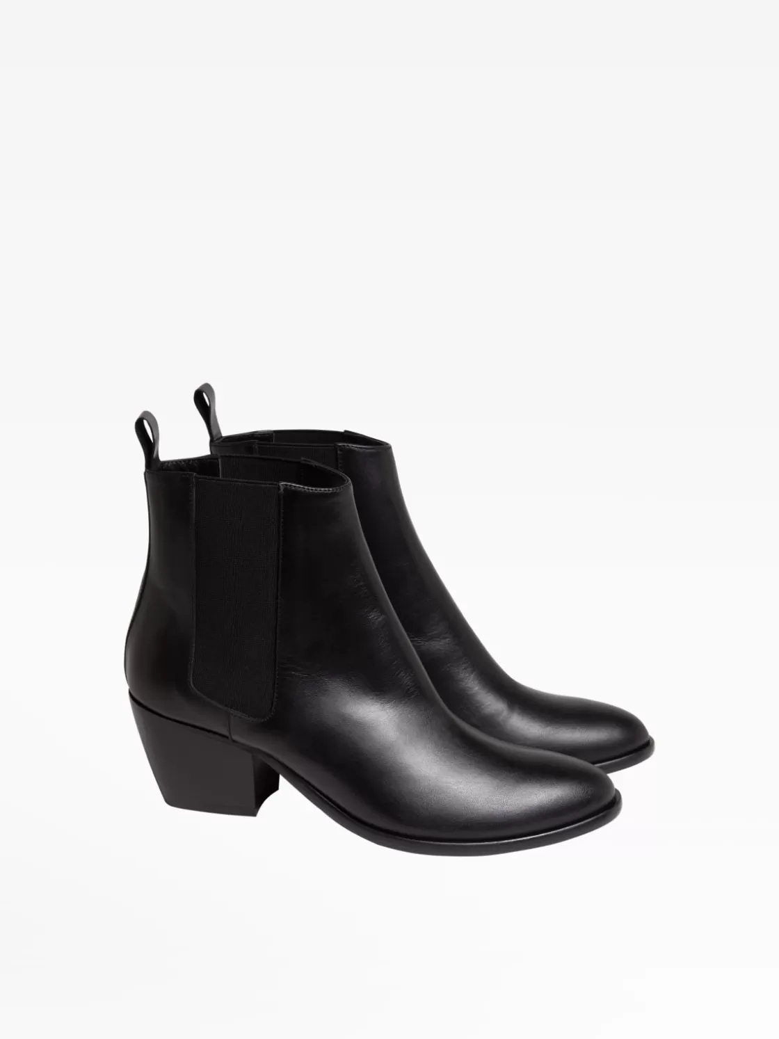 Women agnès b. Boots & Ankle Boots<Black New Rock N'Roll Boots