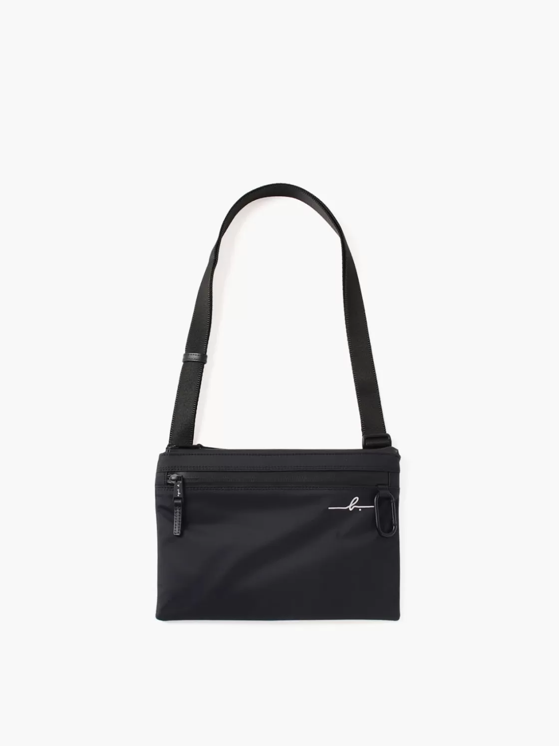 agnès b. Crossbody Bags<Black Nylon Shoulder Bag