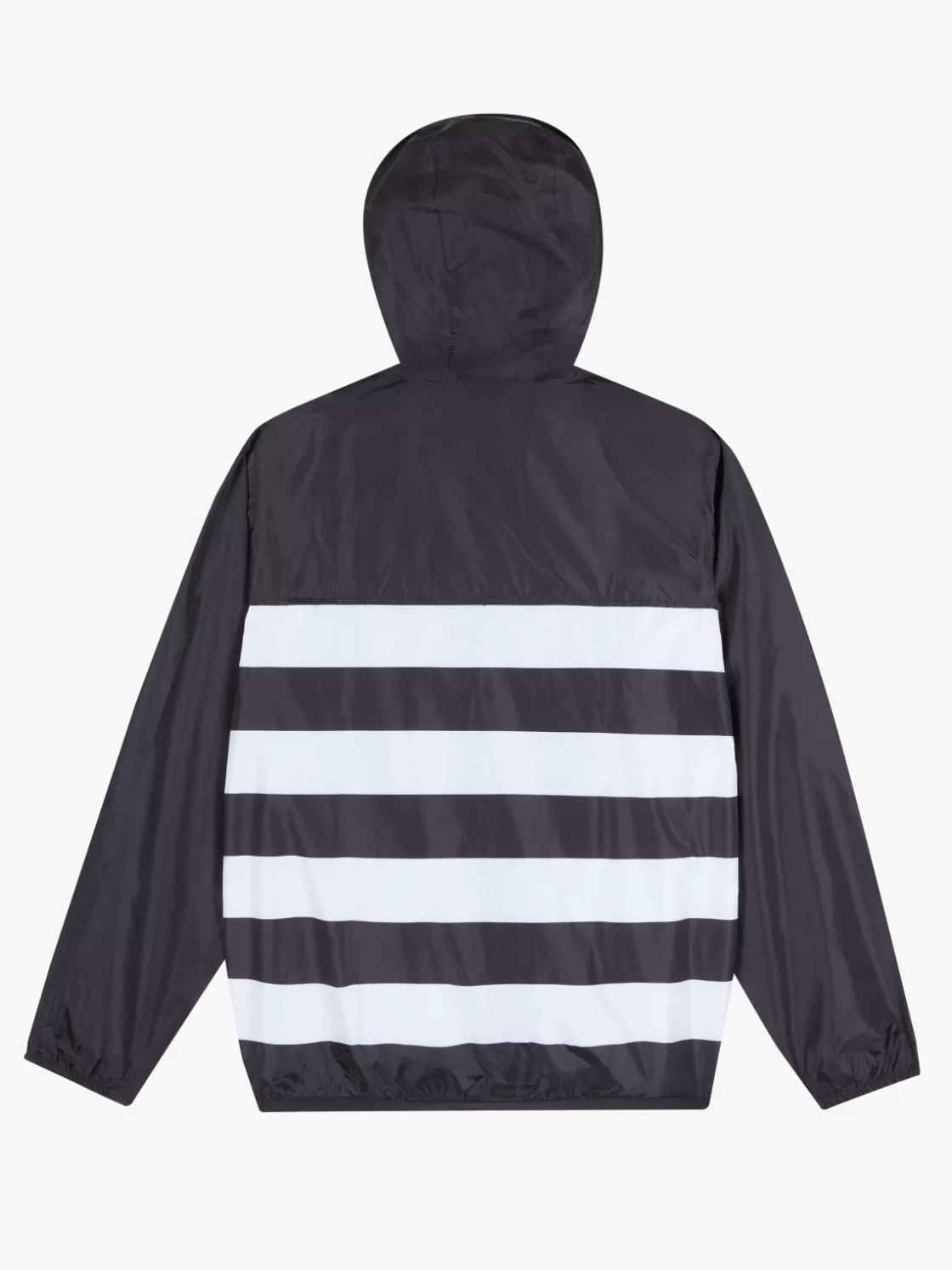 Women agnès b. Jackets & Coats | Jackets & Coats<Black Striped Unisex X K-way Claude Parka