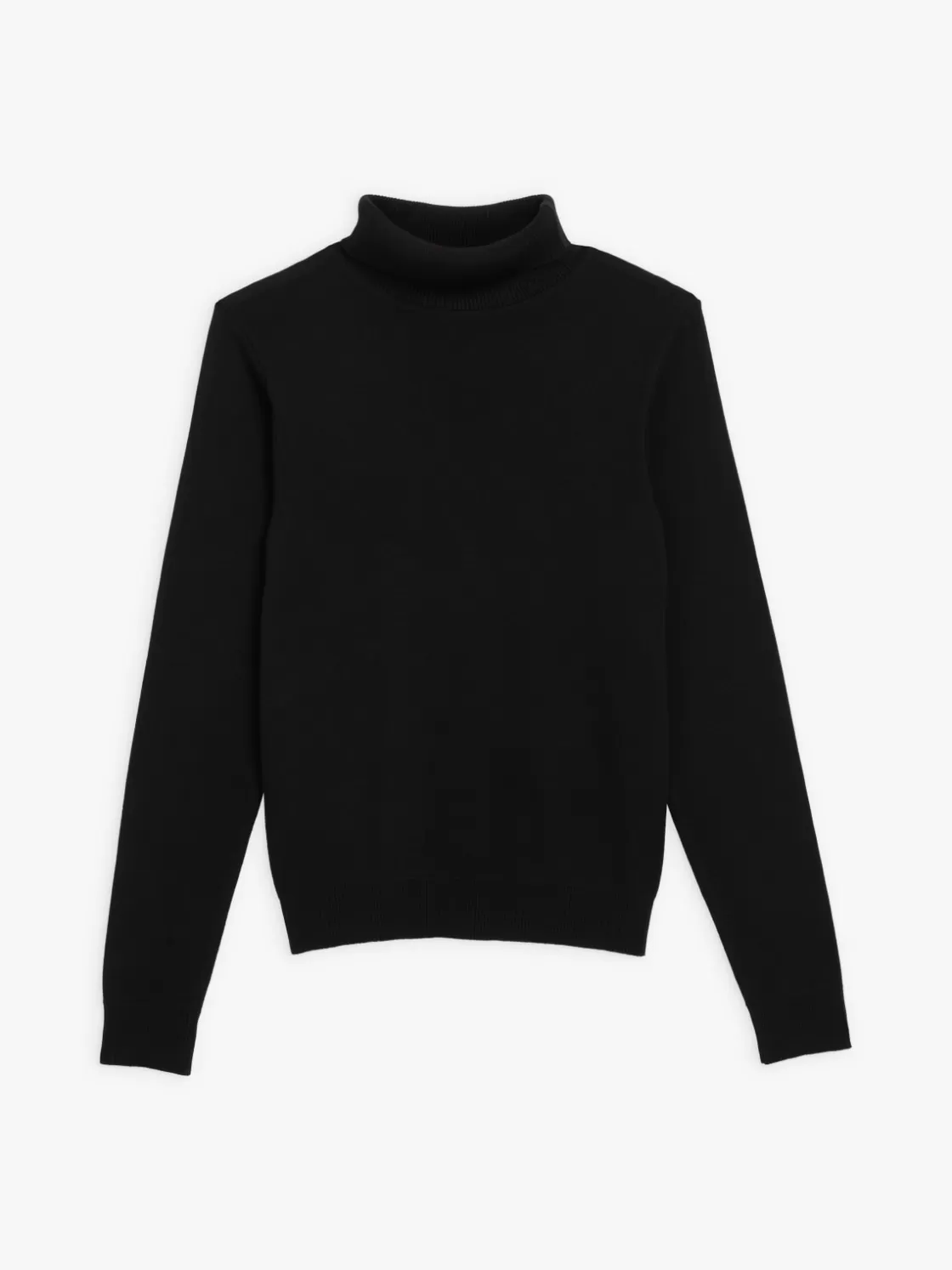 Women agnès b. Sweaters | T-Shirts & Tank Tops<Black Turtleneck Eddy Sweater