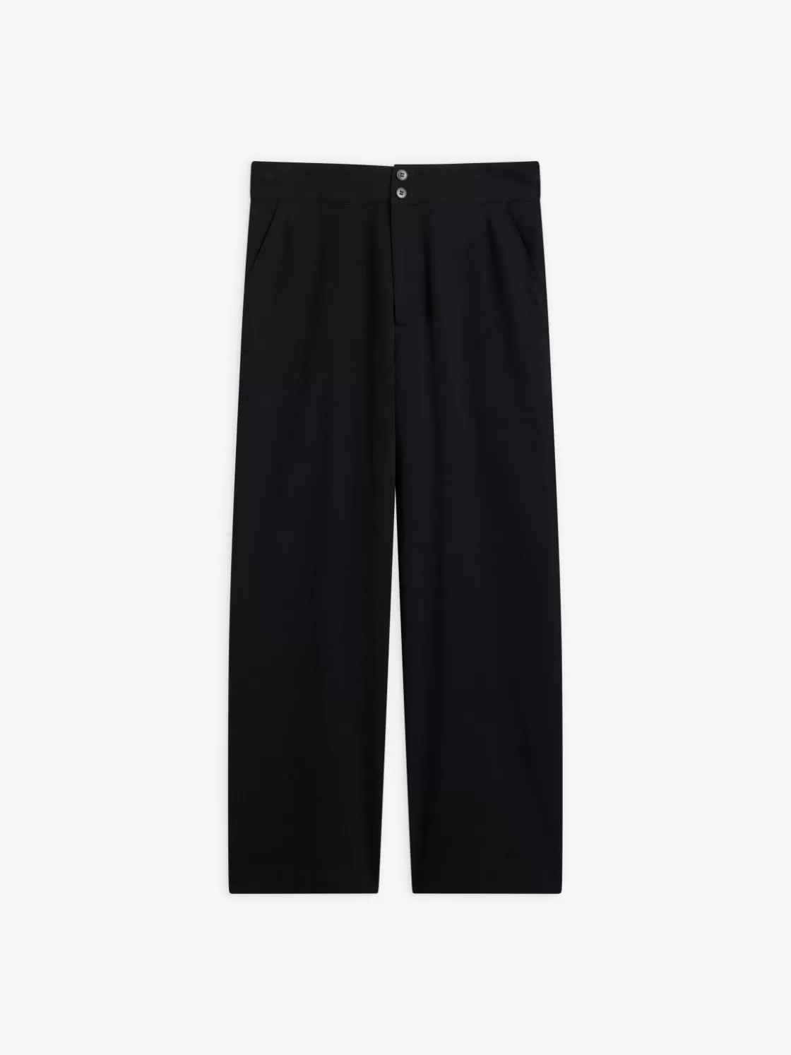 Women agnès b. Pants & Jeans<Black Wool Tyra Pants