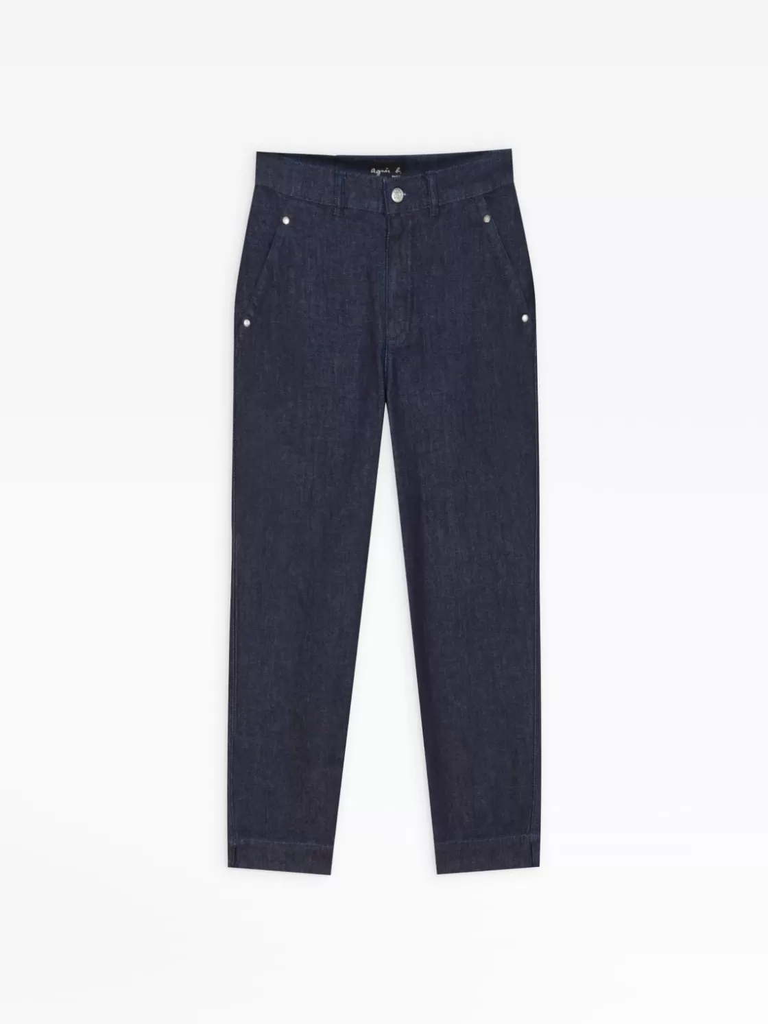 Women agnès b. Pants & Jeans<Blue 7/8-length Marilyn Jeans