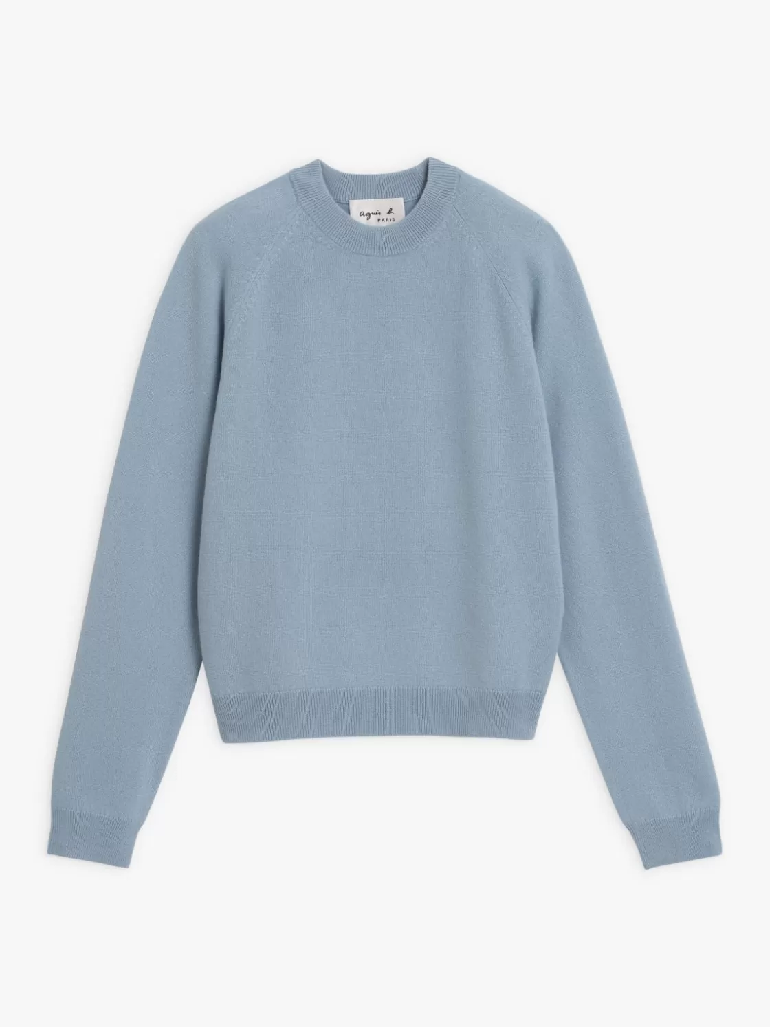 Women agnès b. Sweaters<Blue Cashmere Neige Sweater