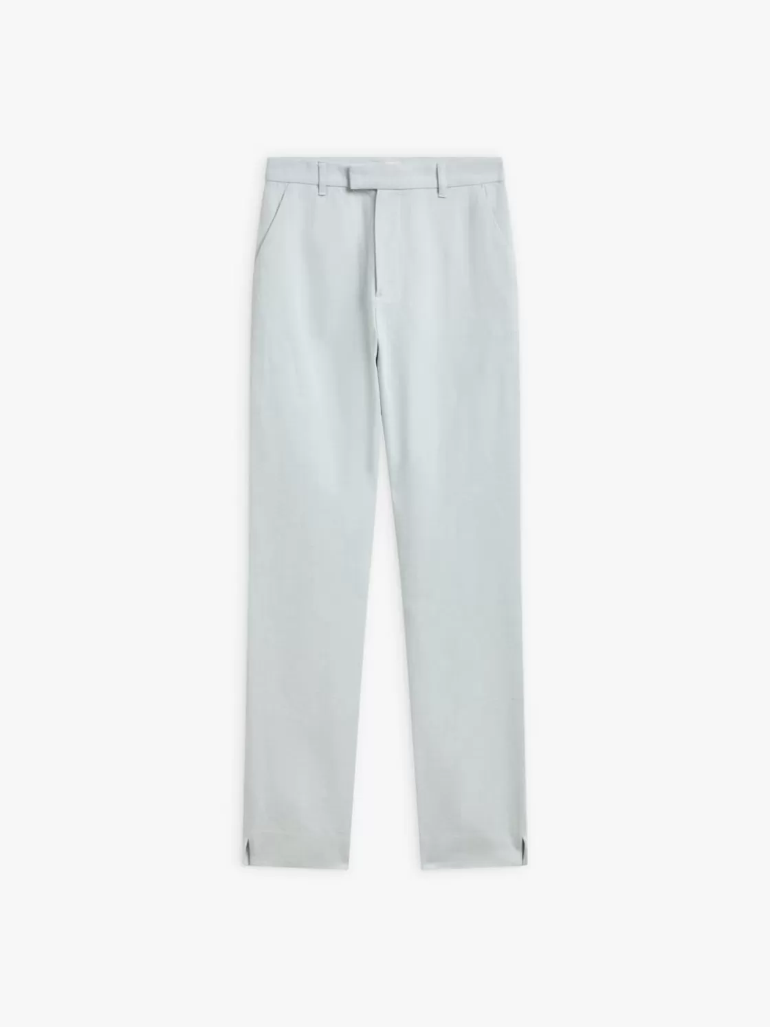 Women agnès b. Pants & Jeans<Blue Cotton Straight Fergie Pants