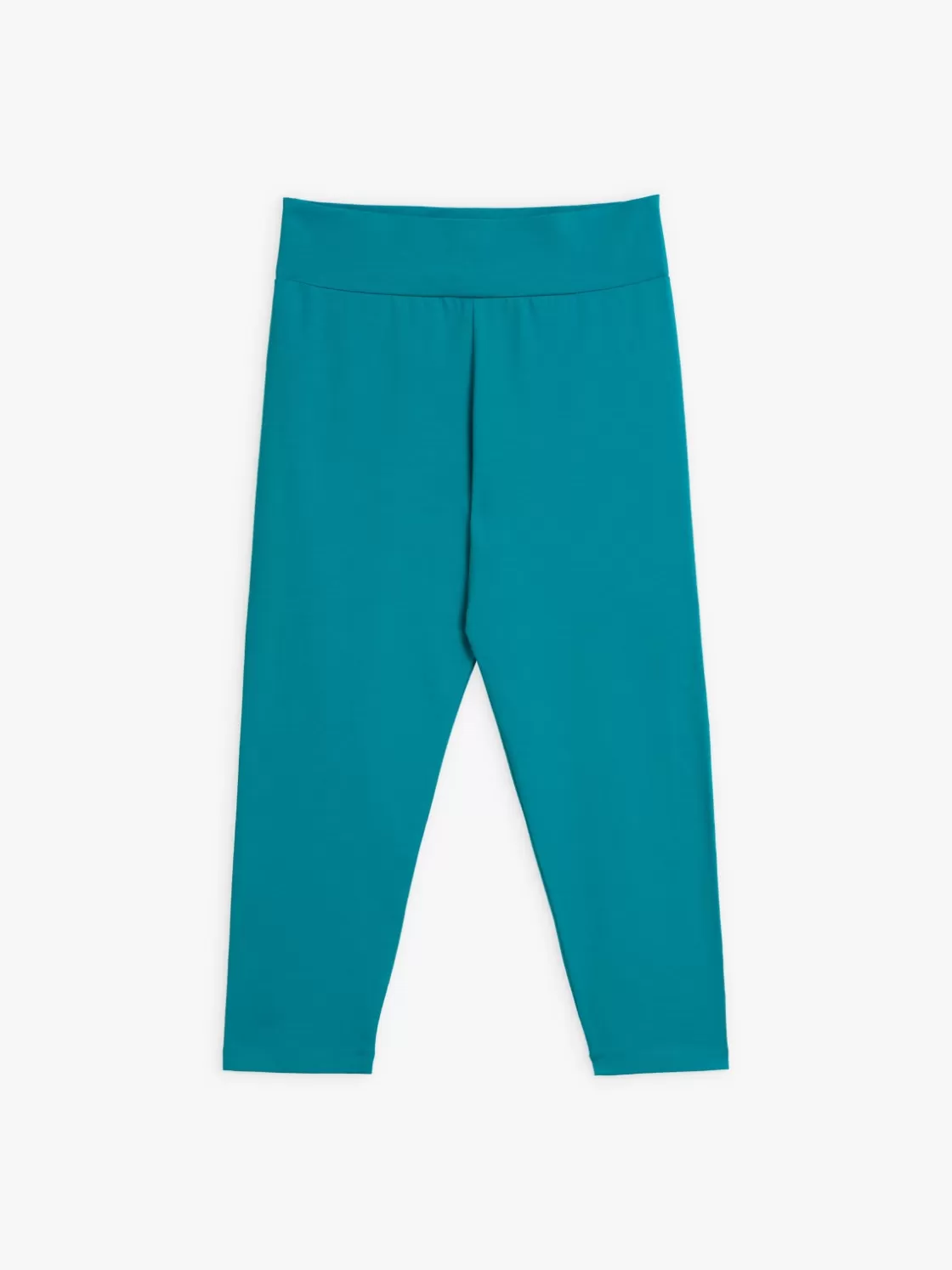 Women agnès b. Pants & Jeans<Blue Cotton Susa Capri Pants