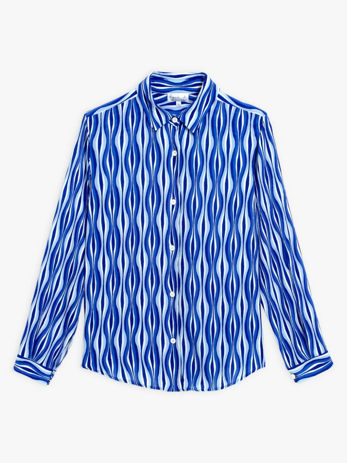 Women agnès b. Tops & Shirts<Blue Diego Shirt