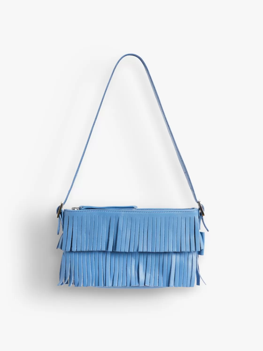 Women agnès b. Shoulder & Crossbody Bags | Handbags<Blue Leather Carmen Clutch