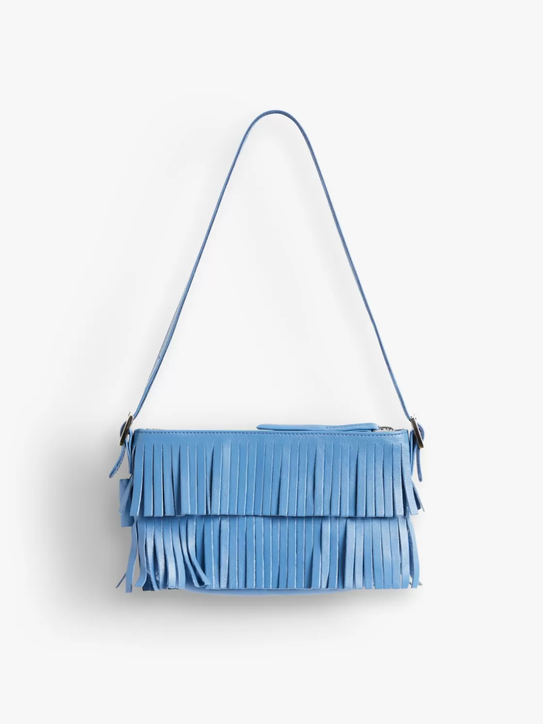 Women agnès b. Shoulder & Crossbody Bags | Handbags<Blue Leather Carmen Clutch