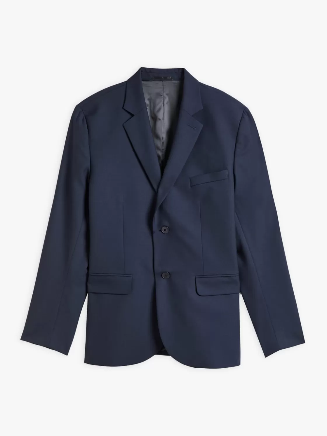 agnès b. Jackets & Coats<Blue Worsted Wool Domi Jacket