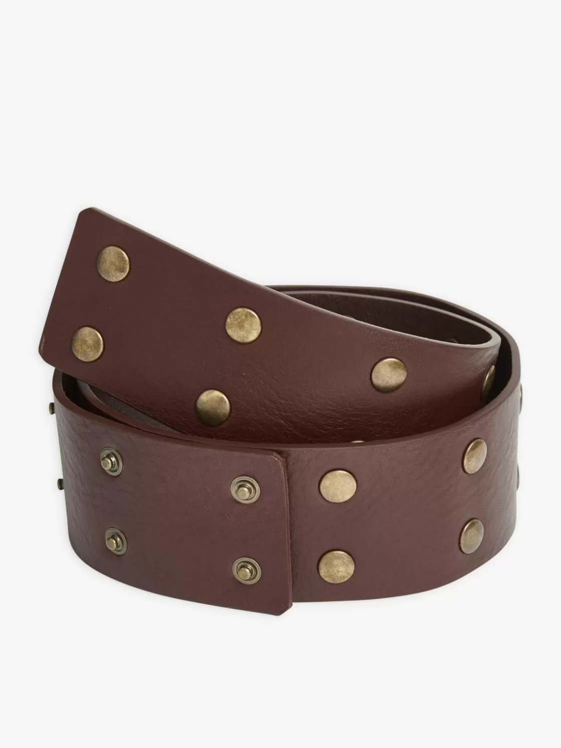 Women agnès b. Belts<Brown Leather Esma Belt