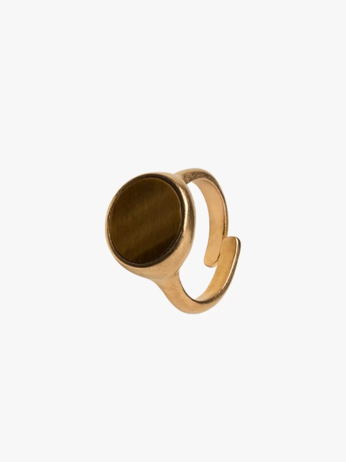 Women agnès b. Jewelry & Watches<Brown Lou Signet Ring