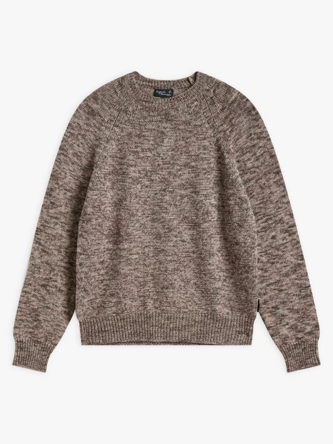 agnès b. Sweaters<Brown Merino Wool Sweater