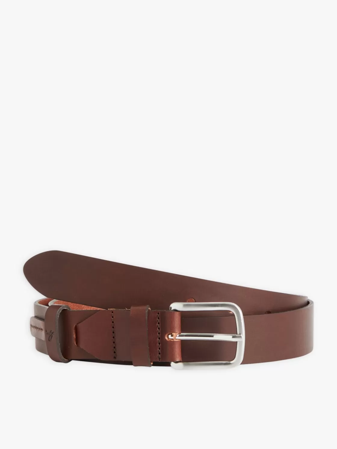 agnès b. Belts<Brown Plonge Lambskin André Belt