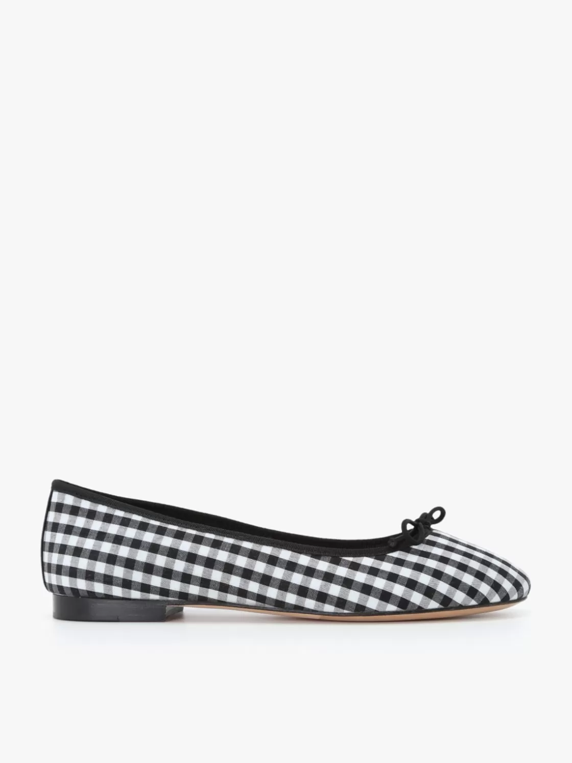 Women agnès b. Flats & Loafers | Heels & Sandals<Cotton Gingham Bettina Ballet Flats