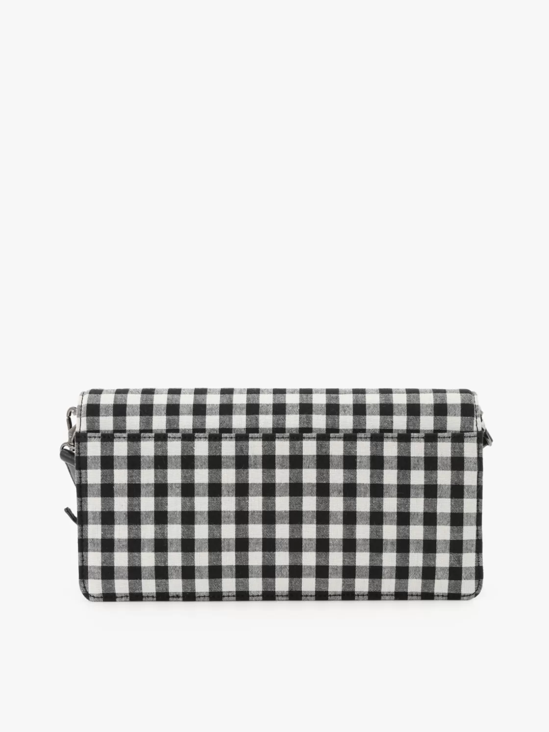 Women agnès b. Shoulder & Crossbody Bags<Cotton Gingham Print Clutch