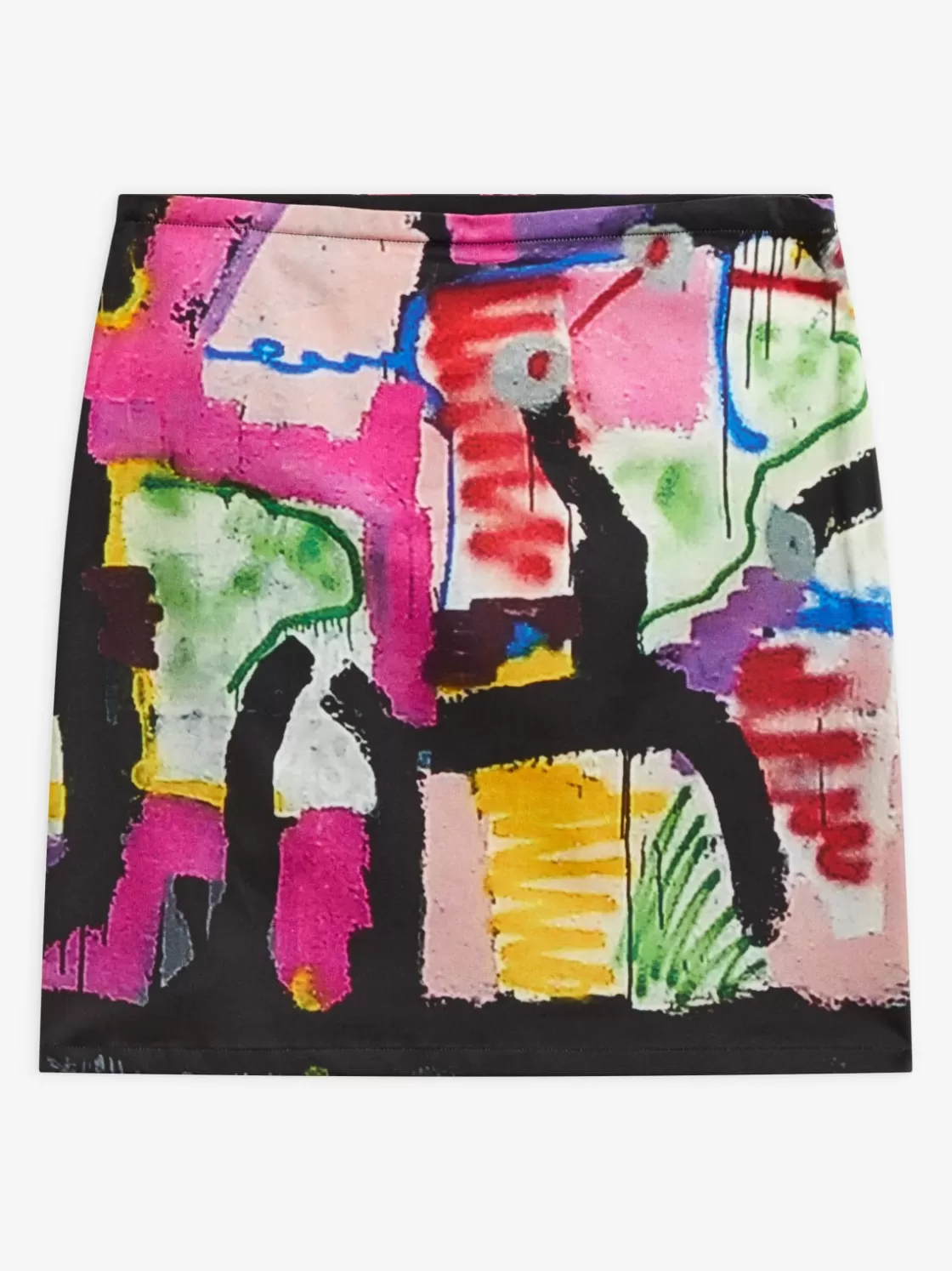 Women agnès b. Skirts & Shorts | Artist's Collection<Cotton Screen-printed Skirt Artist Bishop Erin