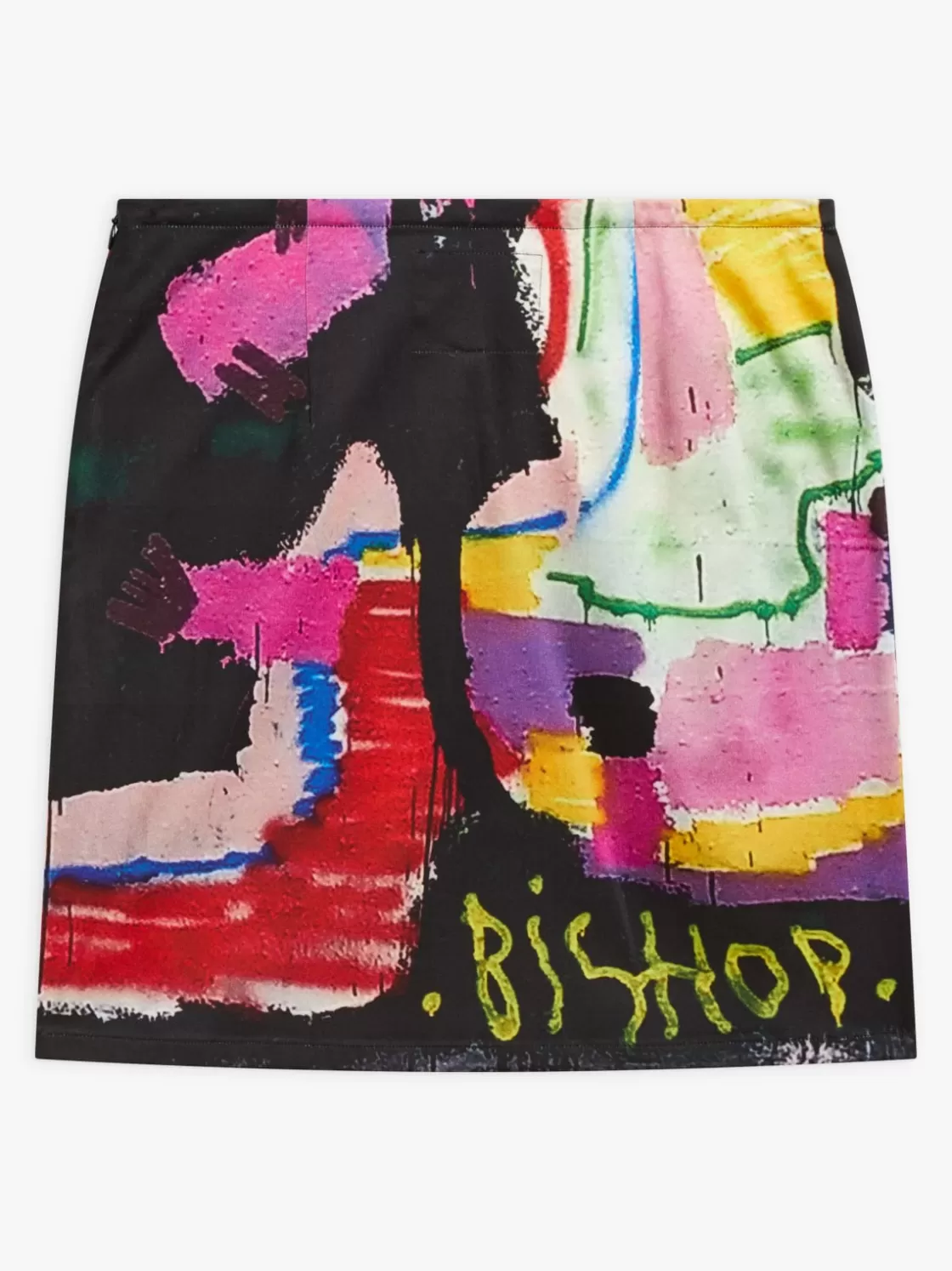 Women agnès b. Skirts & Shorts | Artist's Collection<Cotton Screen-printed Skirt Artist Bishop Erin