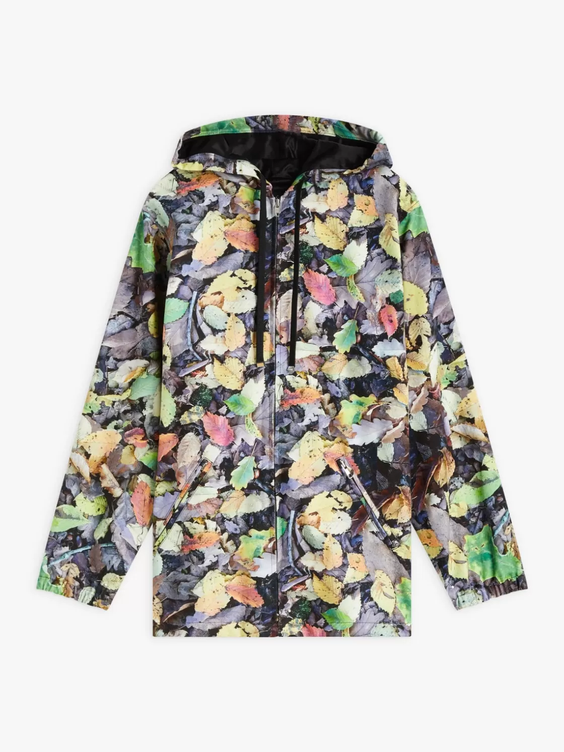 Women agnès b. Jackets & Coats<Cotton Werni Leaf Print Parka