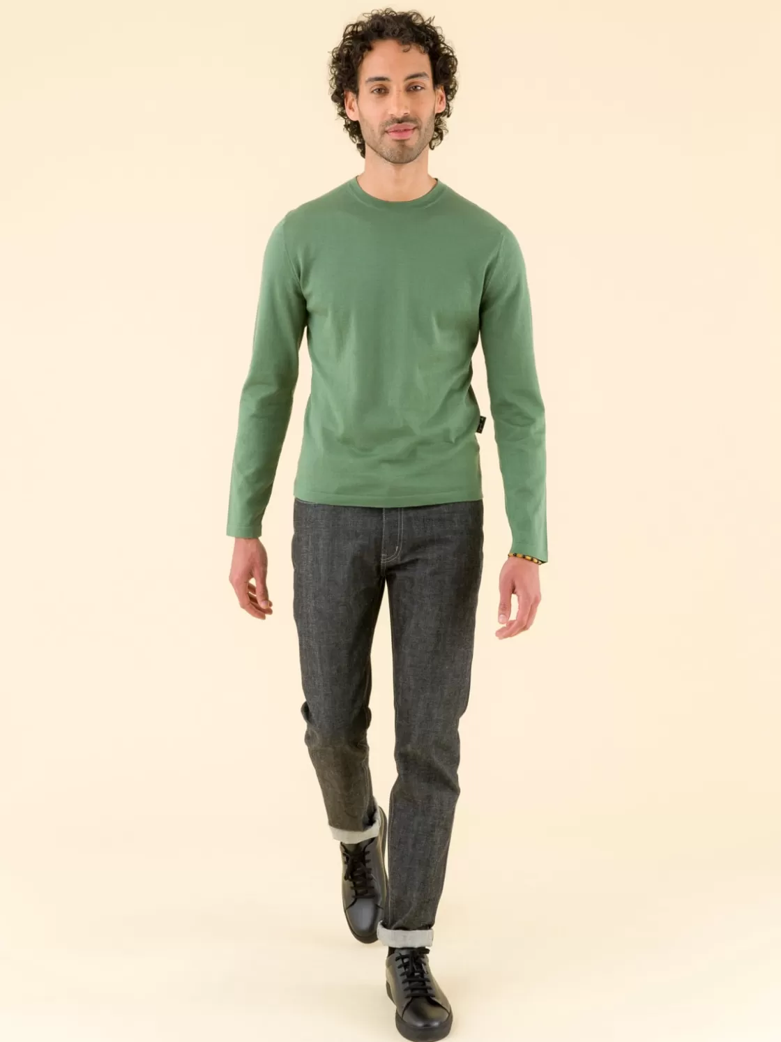 agnès b. Sweaters<Green Park Cotton Pullover