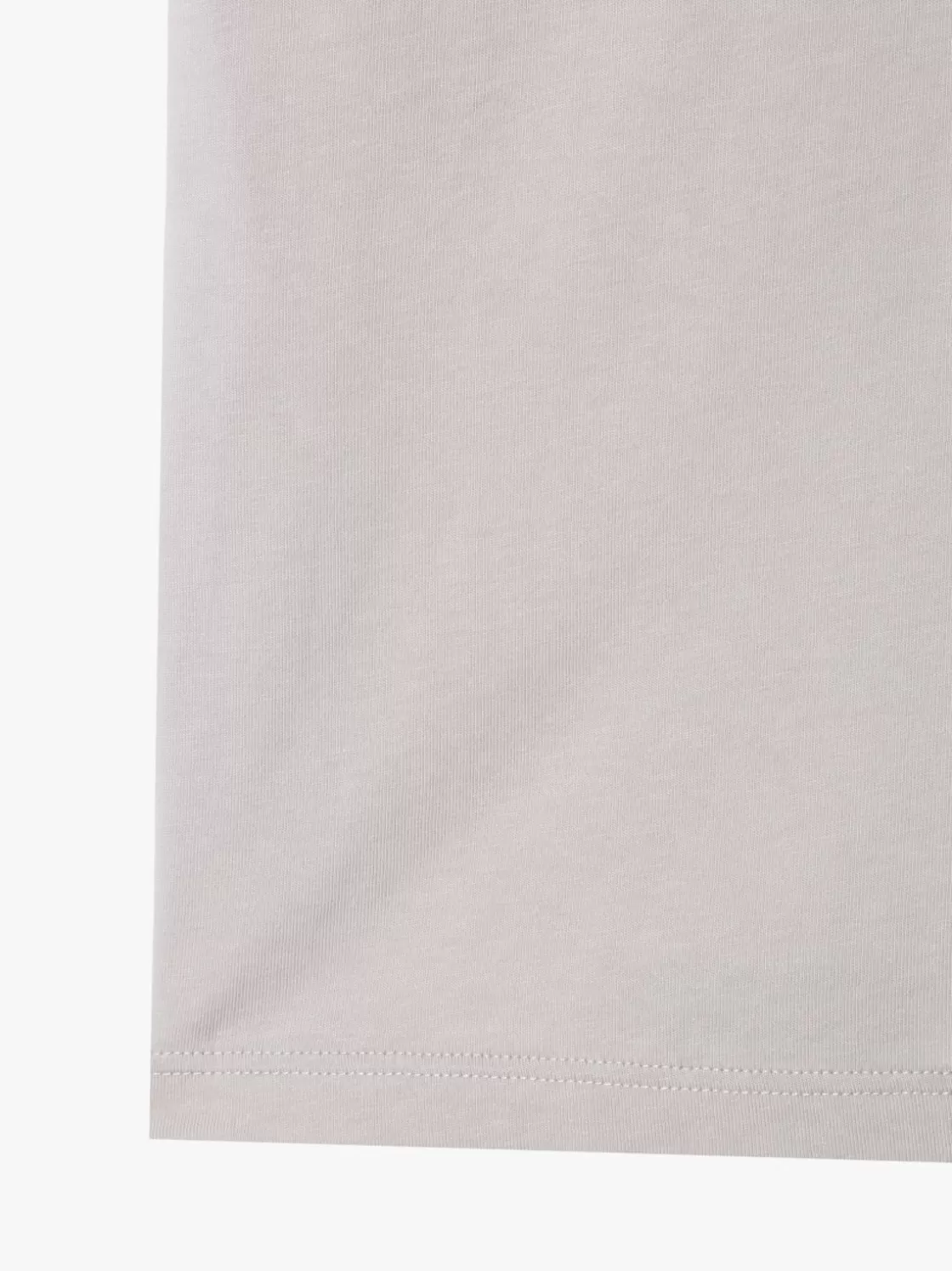 agnès b. T-Shirts & Polos<Grey Cotton Brando T-shirt With Logo