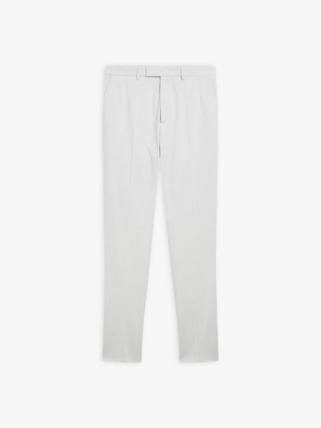 agnès b. Suits | Pants<Grey Cotton Vertical Striped Jamming Pants