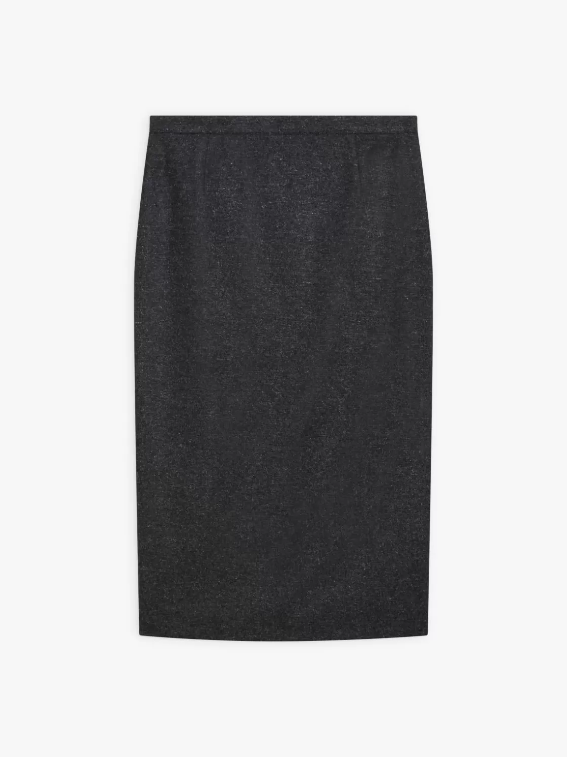 Women agnès b. Skirts & Shorts<Grey Tweed Woolen Fanny Pencil Skirt