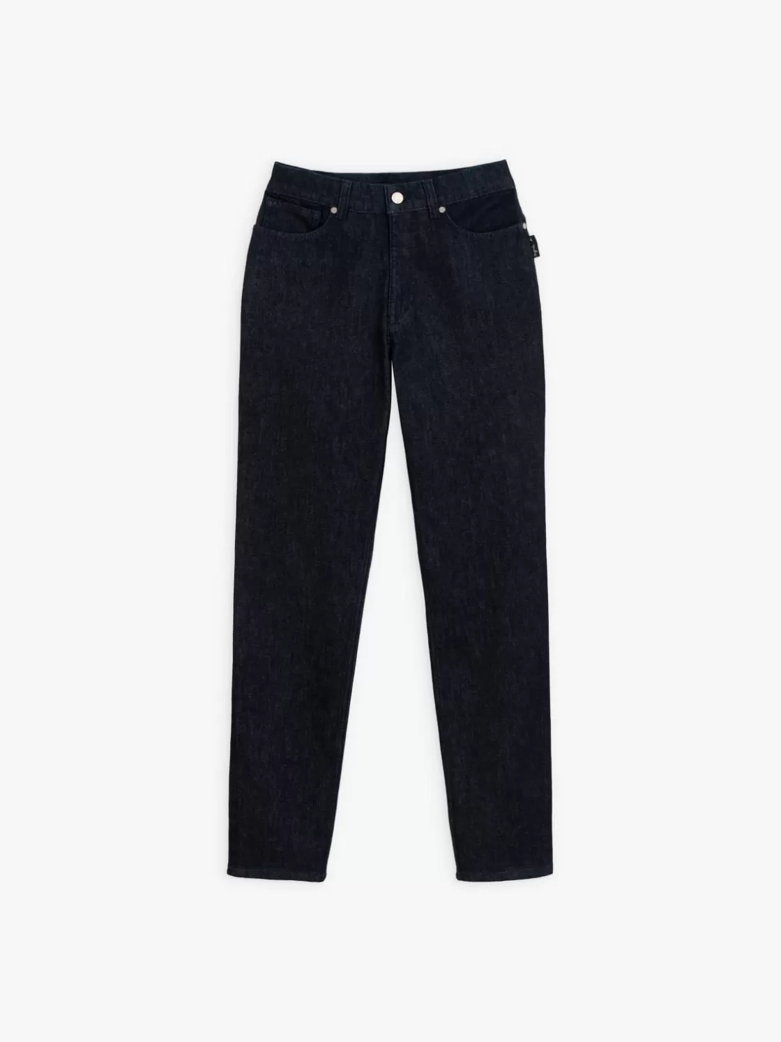 Women agnès b. Pants & Jeans<High-waisted Slim-fit Stretch Jeans