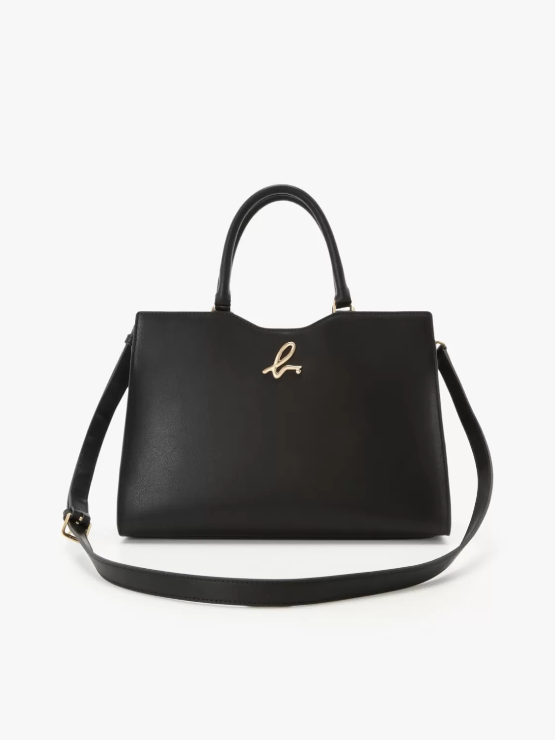 Women agnès b. Shoulder & Crossbody Bags | Large Bags & Tote Bags<Leather "b." Logo Zip Bag