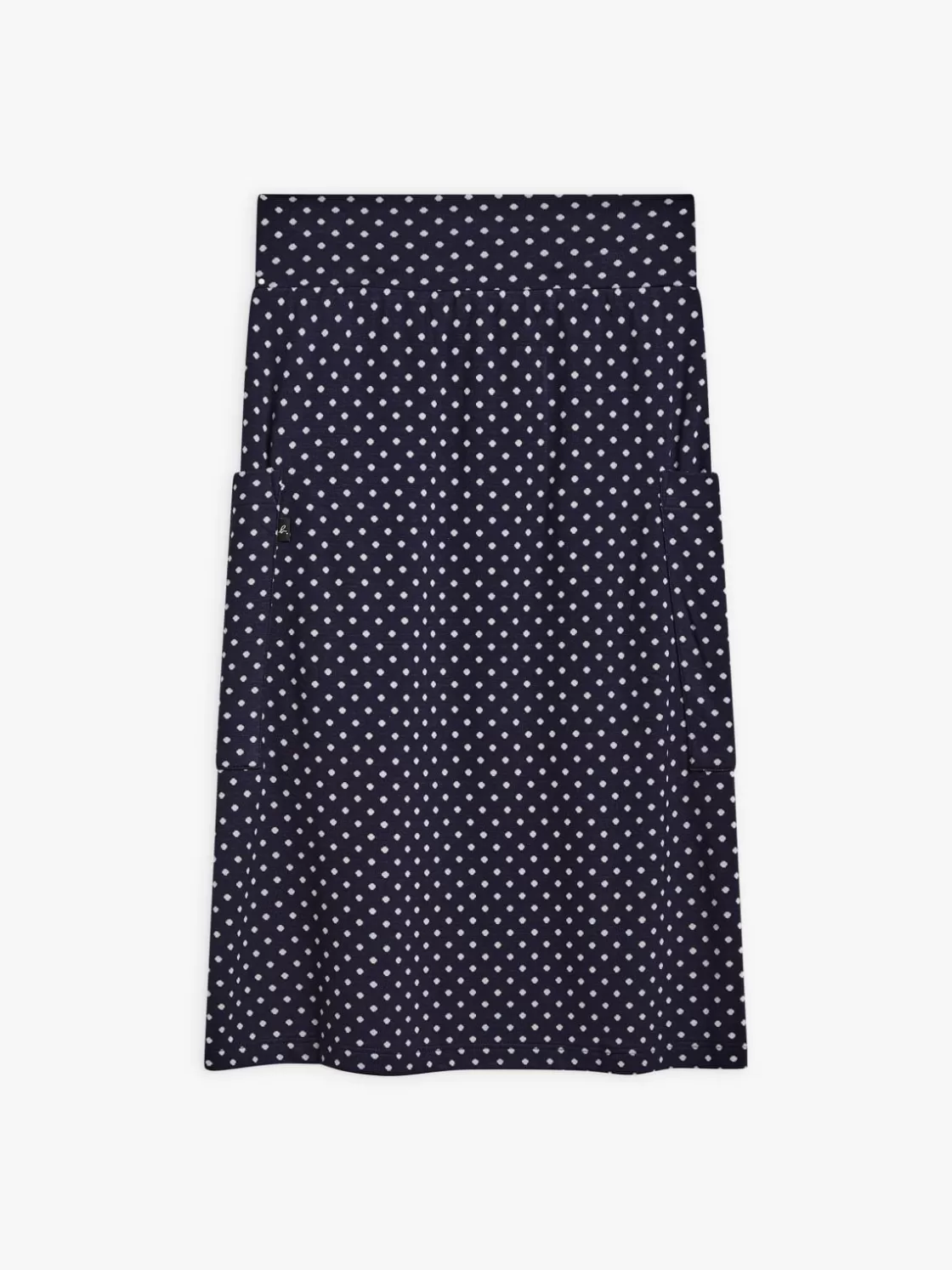 Women agnès b. Skirts & Shorts<Midnight Blue Polka Dot Mathis Skirt