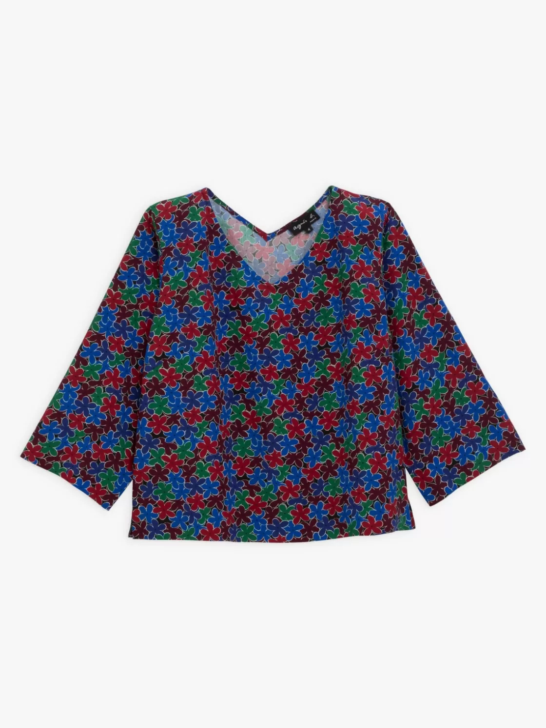 Women agnès b. Tops & Shirts<Multicolored Floral Top