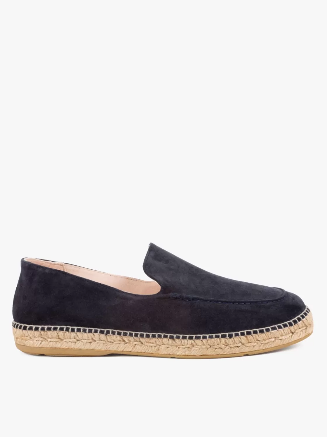 agnès b. Loafers & Derbies | Espadrilles & Sandals<Night Blue Kai Men's Suede Leather Espadrilles