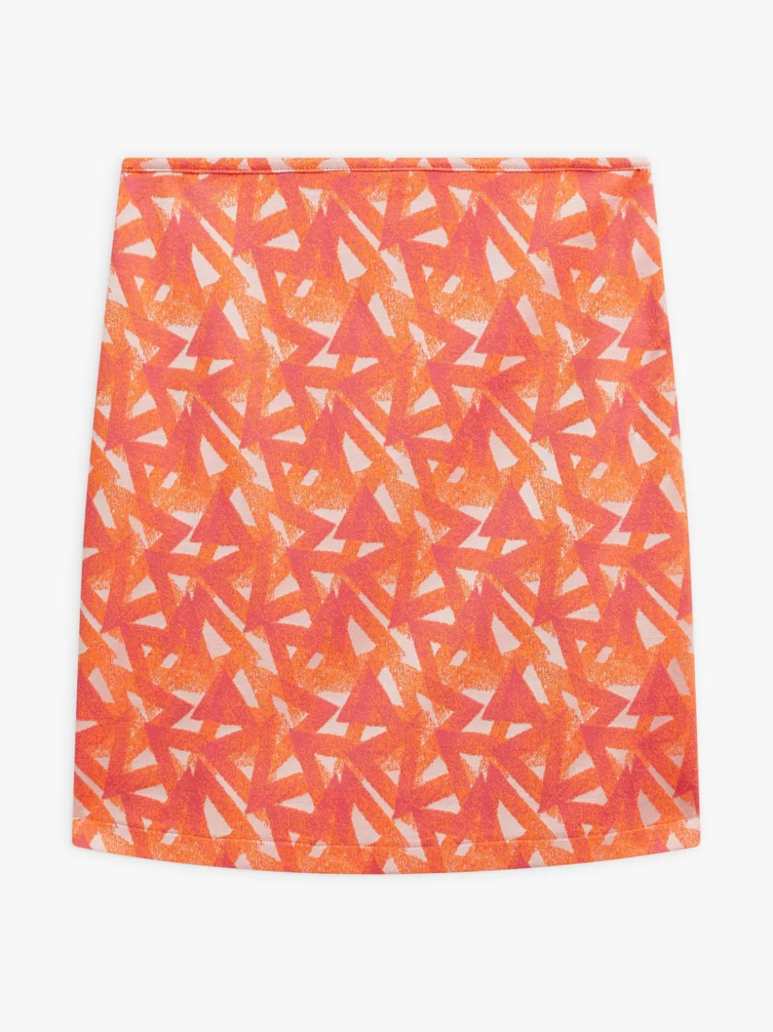 Women agnès b. Skirts & Shorts<Orange Fancy Jacquard Short Ninn Skirt