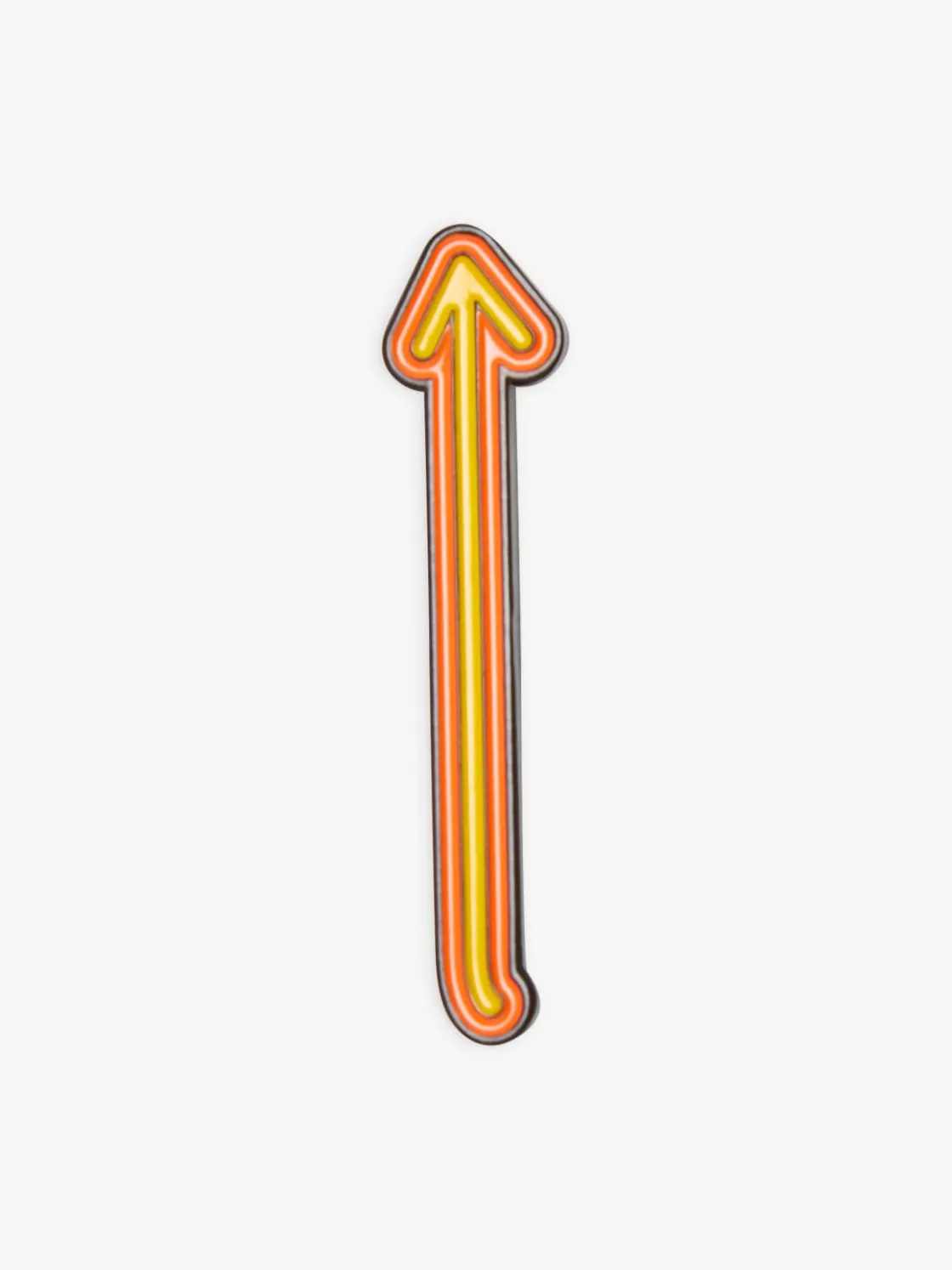 Women agnès b. Pins & Badges | Pins & Badges<Orange Iron Flèche Néon (neon Arrow) Lapel Pin