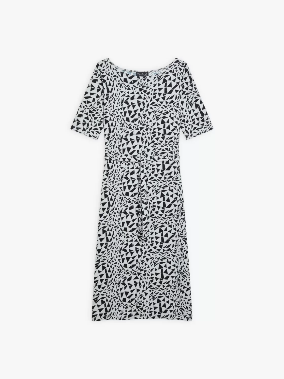 Women agnès b. Dresses<Patterned Jersey Tempête Dress