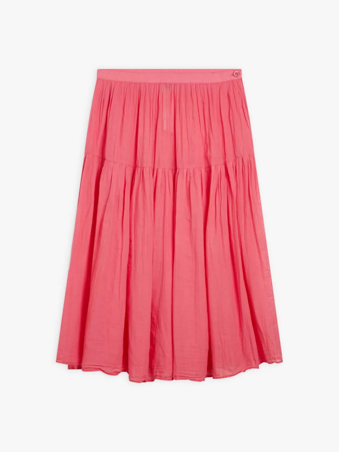 Women agnès b. Skirts & Shorts<Pink Cotton Voile Tango Skirt