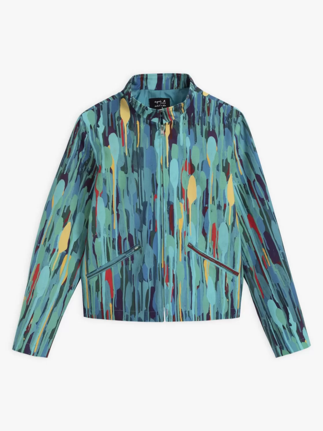 Women agnès b. Jackets & Coats<Printed Mambo Artist Jacket