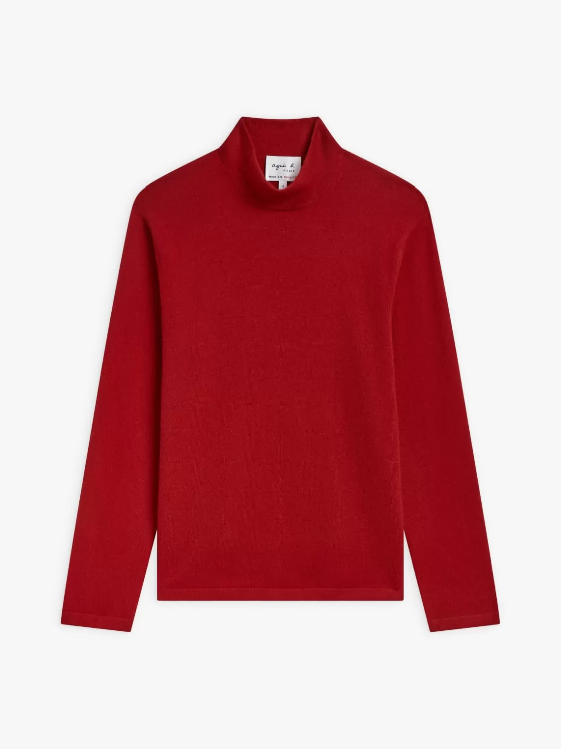 agnès b. Sweaters<Red Cashmere Paper Sweater