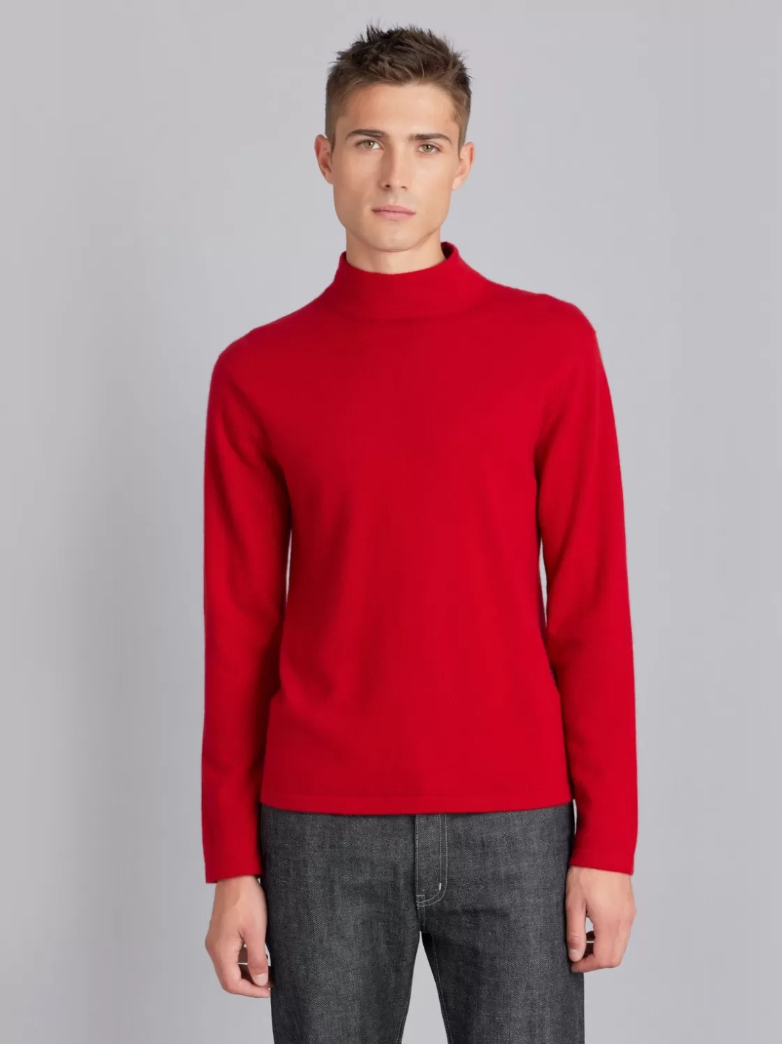 agnès b. Sweaters<Red Cashmere Paper Sweater